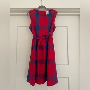 Crewcuts tartan plaid dress